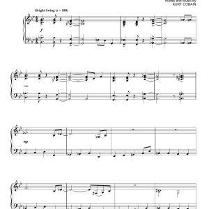 Nirvana In Bloom [Jazz version] Musik Noten - Piano Solo - 162655-0