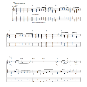 Nirvana Rape Me Musik Noten - Guitar Tab - 23122-0