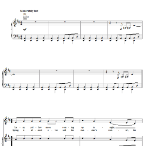 Nitty Gritty Dirt Band Fishin' In The Dark Musik Noten - Piano, Vocal & Guitar Chords - 53735-0