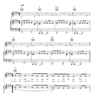 Noah And The Whale L.I.F.E.G.O.E.S.O.N. Musik Noten - Piano, Vocal & Guitar Chords - 107295-0