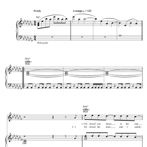 Noel Gallagher's High Flying Birds Ballad Of The Mighty I Musik Noten - Piano, Vocal & Guitar Chords - 120648-0