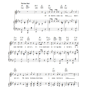 Noel Gay All Over The Place Musik Noten - Piano, Vocal & Guitar Chords - 36334-0