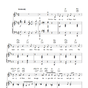 Noel Gay Song Of Hareford Musik Noten - Piano, Vocal & Guitar Chords - 104338-0