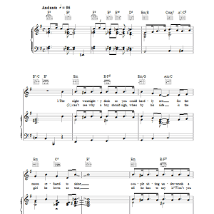 Nora Bayes Shine On Harvest Moon Musik Noten - Piano, Vocal & Guitar Chords - 37055-0