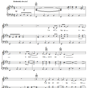 Norah Jones Be My Somebody Musik Noten - Piano, Vocal & Guitar Chords - 58980-0