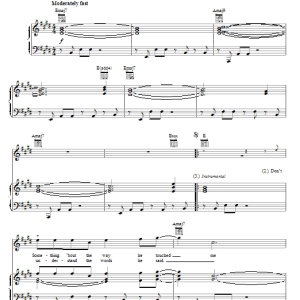 Norah Jones Even Though Musik Noten - Piano, Vocal & Guitar Chords - 75807-0
