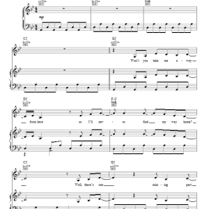Norah Jones Take It Back Musik Noten - Piano, Vocal & Guitar Chords - 91342-0