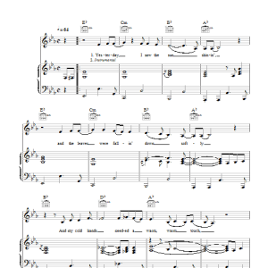 Norah Jones Thinking About You Musik Noten - Piano, Vocal & Guitar Chords - 41991-0
