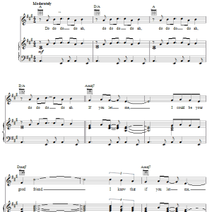 Norman Gimbel Good Friend Musik Noten - Piano, Vocal & Guitar Chords - 26828-0