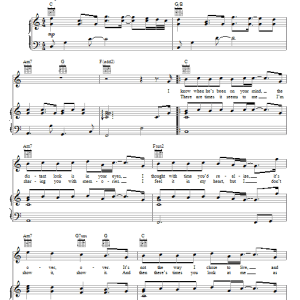O-Town All Or Nothing Musik Noten - Piano, Vocal & Guitar Chords - 50789-0