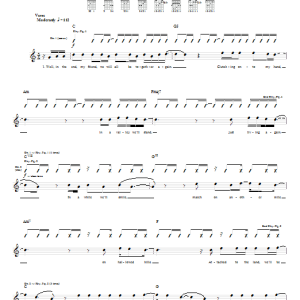 O.A.R. City On Down Musik Noten - Guitar Tab - 54982-0