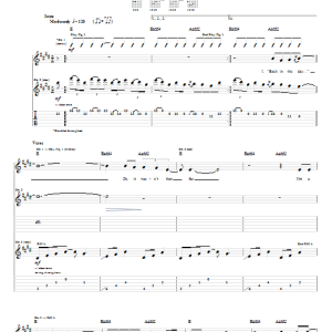 O.A.R. Hold On True Musik Noten - Guitar Tab - 54977-0