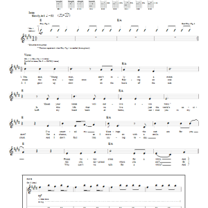 O.A.R. James Musik Noten - Guitar Tab - 54975-0