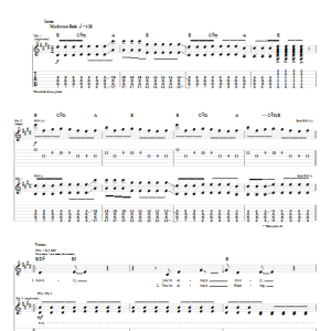 O.A.R. Love and Memories Musik Noten - Guitar Tab - 54969-0