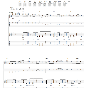 O.A.R. That Was A Crazy Game Of Poker Musik Noten - Guitar Tab - 54973-0