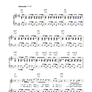 Oasis Let's All Make Believe Musik Noten - Piano, Vocal & Guitar Chords - 38588-0