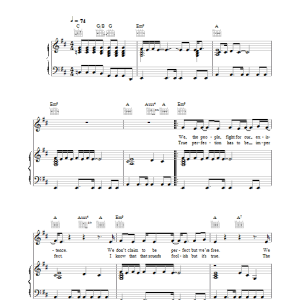 Oasis Little By Little Musik Noten - Piano, Vocal & Guitar Chords - 21819-0