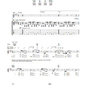 Oasis Soldier On Musik Noten - Guitar Tab - 43278-0