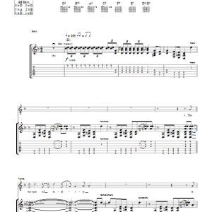 Oasis The Nature Of Reality Musik Noten - Guitar Tab - 43281-0