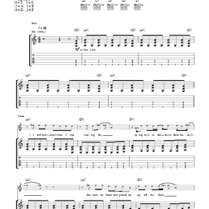 Oasis Waiting For The Rapture Musik Noten - Guitar Tab - 43287-0