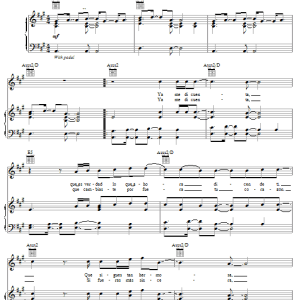 Obie Bermudez Como Pudiste Musik Noten - Piano, Vocal & Guitar Chords - 52677-0