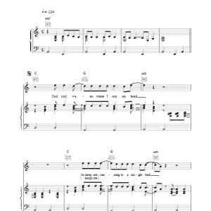 Ocean Colour Scene Cool Cool Water Musik Noten - Piano, Vocal & Guitar Chords - 18767-0