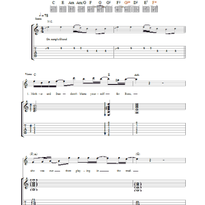 Ocean Colour Scene Families Musik Noten - Guitar Tab - 36898-0