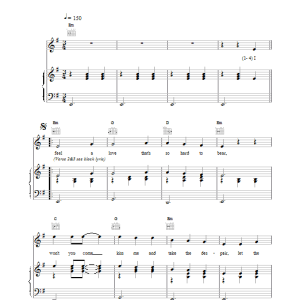 Ocean Colour Scene Here In My Heart Musik Noten - Piano, Vocal & Guitar Chords - 18763-0