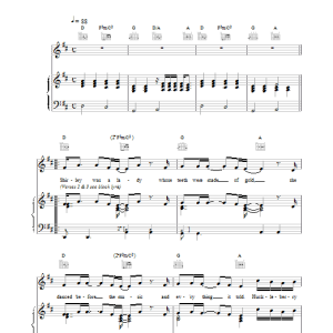 Ocean Colour Scene Huckleberry Grove Musik Noten - Piano, Vocal & Guitar Chords - 18768-0