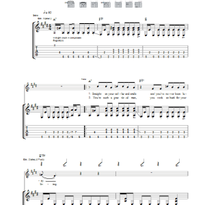 Ocean Colour Scene Soul Driver Musik Noten - Guitar Tab - 36882-0