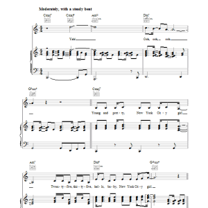 Odyssey Native New Yorker Musik Noten - Piano, Vocal & Guitar Chords - 36262-0