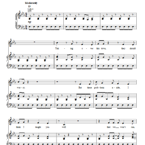 Of Monsters And Men King And Lionheart Musik Noten - Piano, Vocal & Guitar Chords - 99194-0
