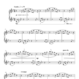 Olafur Arnalds Words Of Amber Musik Noten - Piano Solo - 122125-0