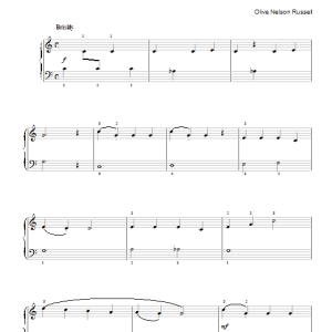Olive Nelson Russell Prince William Musik Noten - Piano Solo - 111314-0