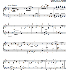 Oliver Wallace Following The Leader [Classical version] (from Peter Pan) (arr. Phillip Keveren) Musik Noten - Piano Solo - 89166-0