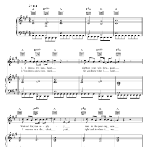 Olly Murs Up (feat. Demi Lovato) Musik Noten - Piano, Vocal & Guitar Chords - 120934-0