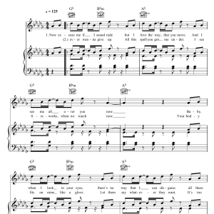 Olly Murs Wrapped Up Musik Noten - Beginner Piano - 122097-0