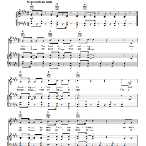 One Direction I Would Musik Noten - Piano, Vocal & Guitar Chords - 99411-0