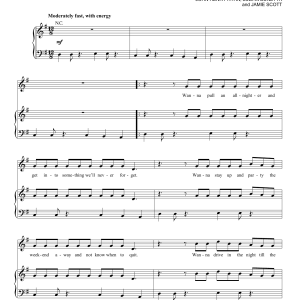 One Direction Never Enough Musik Noten - Easy Piano - 164682-0