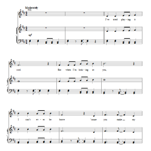 One Direction One Thing Musik Noten - Piano, Vocal & Guitar Chords - 98575-0