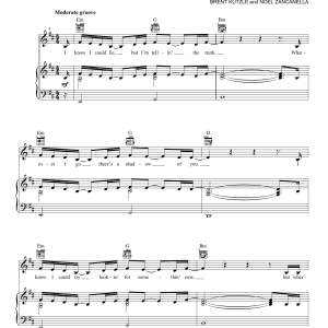One Republic Wherever I Go Musik Noten - Piano, Vocal & Guitar Chords - 171707-0