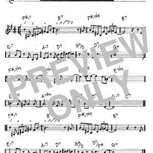 Ornette Coleman The Blessing Musik Noten - Real Book – Melody & Chords – C Instruments - 60540-0