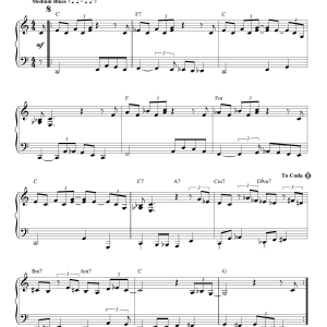 Ornette Coleman Turnaround [Jazz version] Musik Noten - Piano Solo - 68695-0