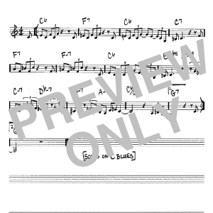 Ornette Coleman Turnaround Musik Noten - Real Book – Melody & Chords – C Instruments - 60205-0