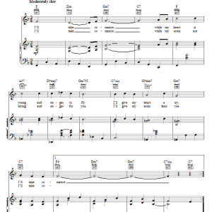 Oscar Hammerstein II I'll Take Romance Musik Noten - Piano, Vocal & Guitar Chords - 93597-0