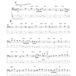 Oscar Hammerstein II Softly As In A Morning Sunrise Musik Noten - Bass Guitar Tab - 96130-0