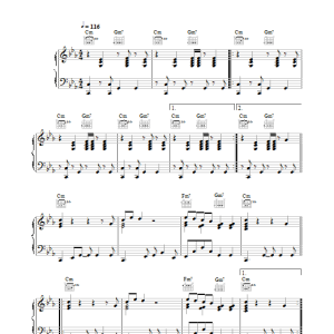Osibisa Sunshine Day Musik Noten - Piano, Vocal & Guitar Chords - 32572-0