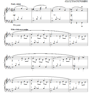 Otto Harbach The Desert Song Musik Noten - Piano Solo - 153786-0