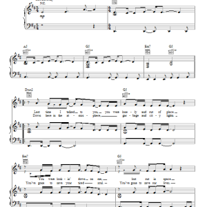 Our Lady Peace Somewhere Out There Musik Noten - Guitar Tab - 24030-0