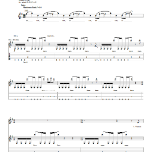 Our Lady Peace Whatever Musik Noten - Guitar Tab - 23253-0